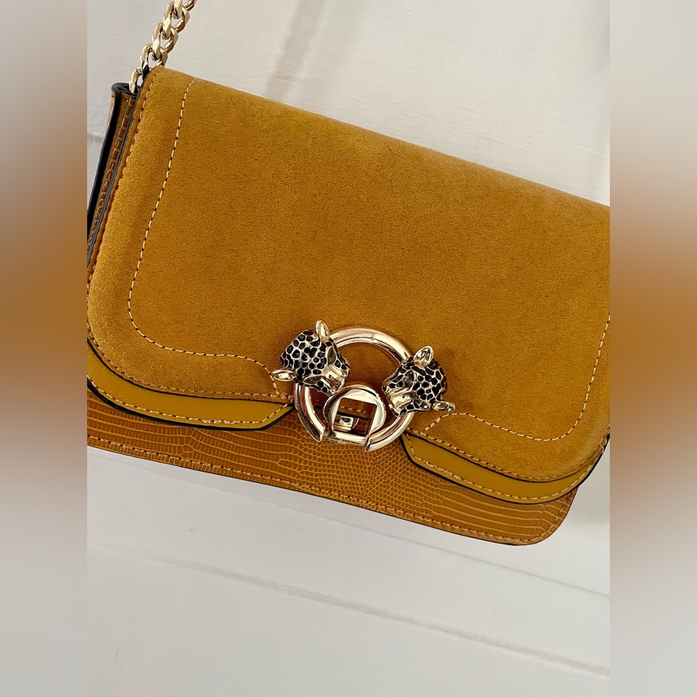 Small mustard colored purse